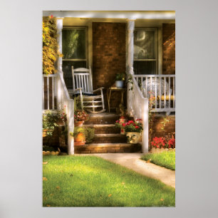 Porch -  Granpa's Chair Poster