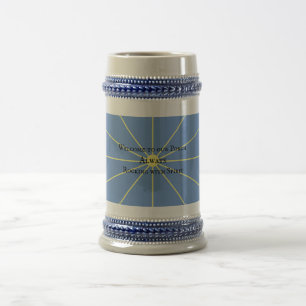 Porch Spirit Variation   Blue   Beer Stein
