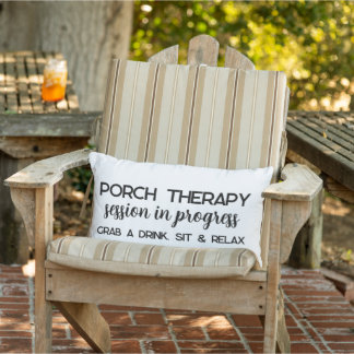 Porch Therapy Rustic Lumbar Pillow