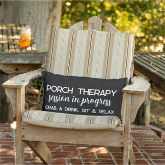 Porch Therapy Rustic Lumbar Pillow
