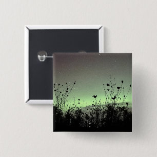 Porch View / Weeds / 2 Inch Square Button