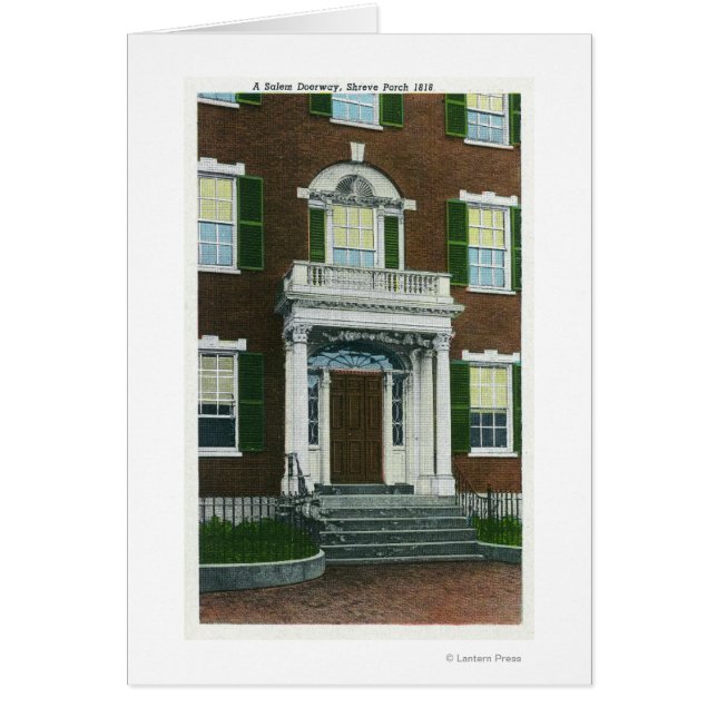 Porche Shreve, Vue Porte Salem (Devant)