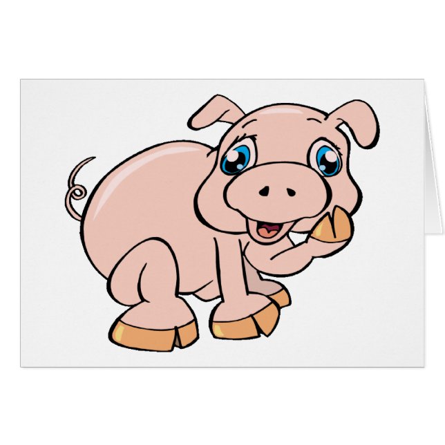 Porcin doux (Devant horizontal)