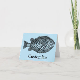 Porcupine blowfish  Thunder_Cove   Card