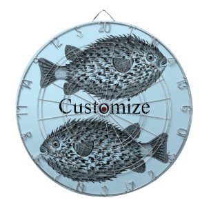 Porcupine blowfish Thunder_Cove Dartboard