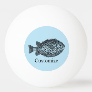 Porcupine Blowfish Thunder_Cove Ping Pong Ball