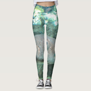 Porcupine Fish Close Leggings