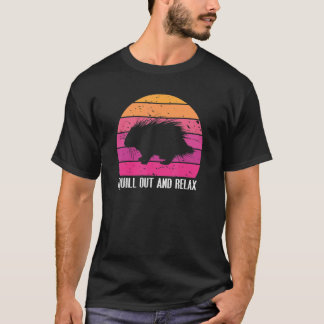 Porcupine Hugger Designs For Hedgehog Porcupine Fa T-Shirt