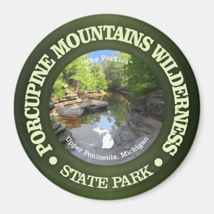 Porcupine Mountains Wilderness SP Magnet