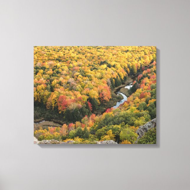 Porcupine Mountains Wilderness State Park Canvas Print (Front)