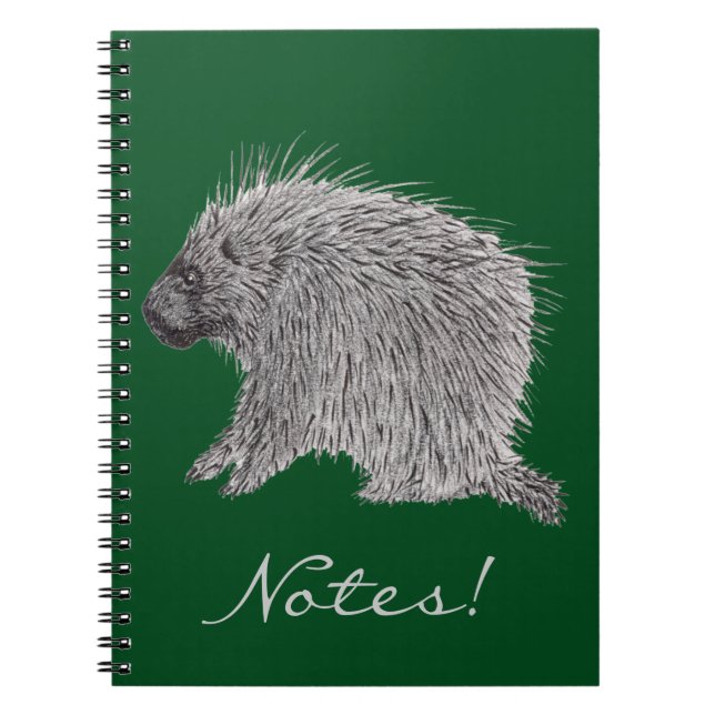 Porcupine Notebook (Front)