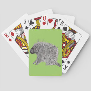 Porcupine Playing Cards