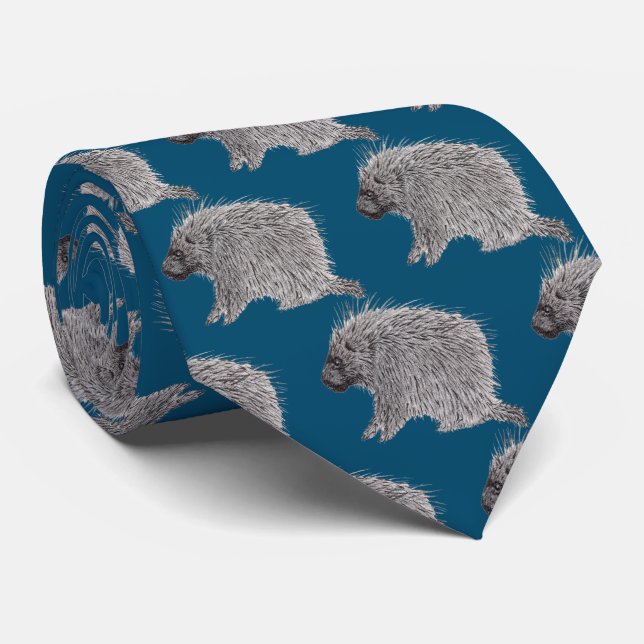 Porcupine Tie (Rolled)