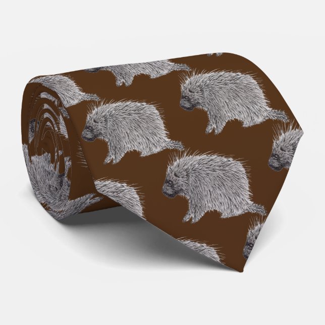 Porcupine Tie (Rolled)