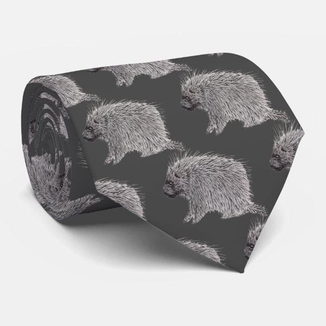 Porcupine Tie (Rolled)