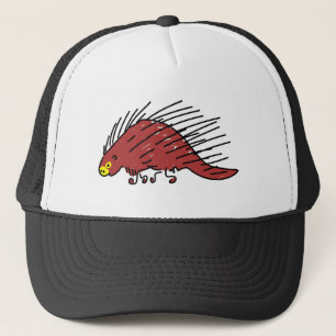 porcupine trucker hat