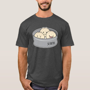 Pork Bun dim sum Chinese breakfast steamed bbq bun T-Shirt