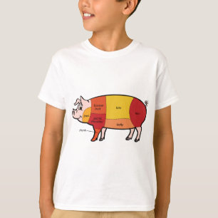 Pork Butcher Chart (2) T-Shirt