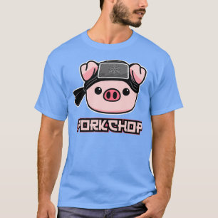 Pork Chop Karate Pig Lover  T-Shirt