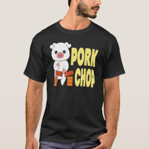 Pork Chop Martial Arts Karate Chop T-Shirt