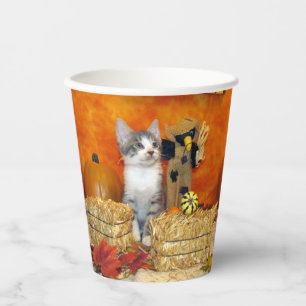 Pork Chop's Thanksgiving - Cat Paper cup