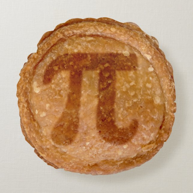 Pork Pie Round Pillow (Front)