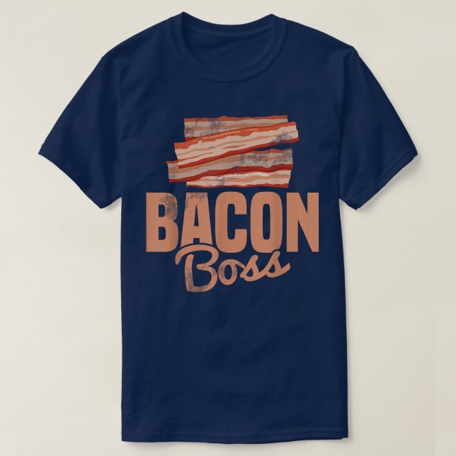 Pork Pig Meat Breakfast BBQ Bacon Lover - Bacon Bo T-Shirt (Design Front)