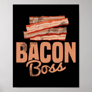 Pork Pig Meat Breakfast Bbq Bycon Lover - Bycon Bo Poster