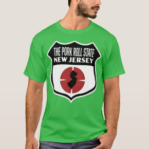 Pork Roll State Shield T-Shirt