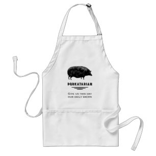 Porkatarian - Give Us Our Daily Bacon Standard Apron