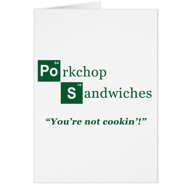 Porkchop Sandwiches Parody Logo (Front)