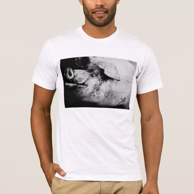 porker portrait T-Shirt (Front)