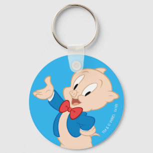 Porky Pig   Classic Pose Keychain