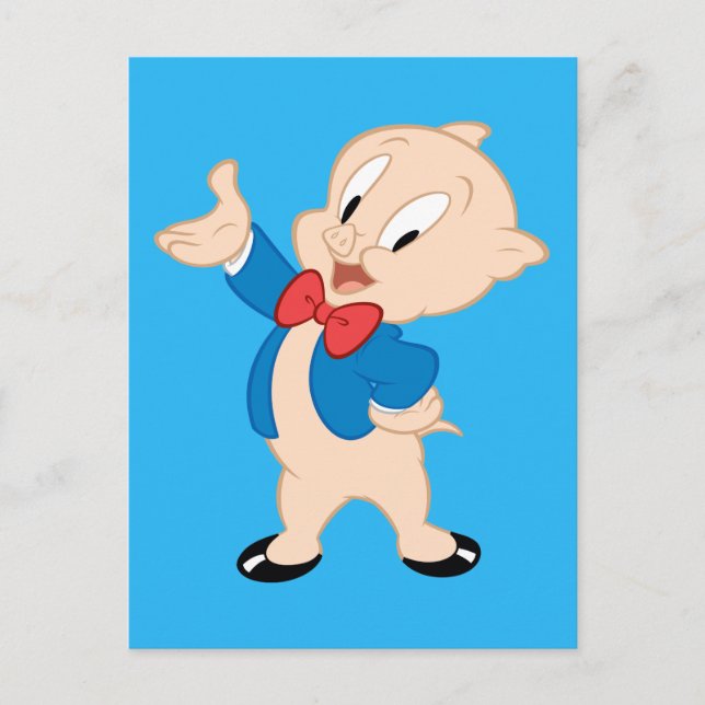 Porky Pig | Classic Pose Postcard (Front)