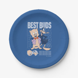 Porky Pig & DAFFY DUCK™ Best Buds Paper Plate