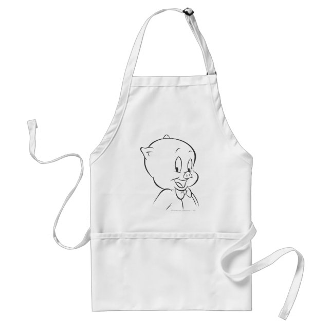 Porky Pig Expressive 4 Standard Apron (Front)
