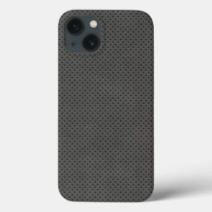 Porous Dark Metal Pattern Design iPhone 13 Case