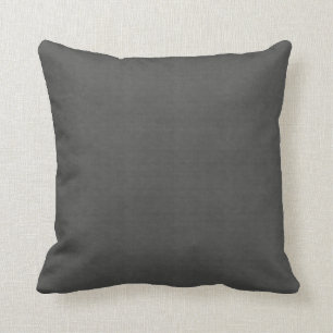 Porous Dark Metal Throw Pillow