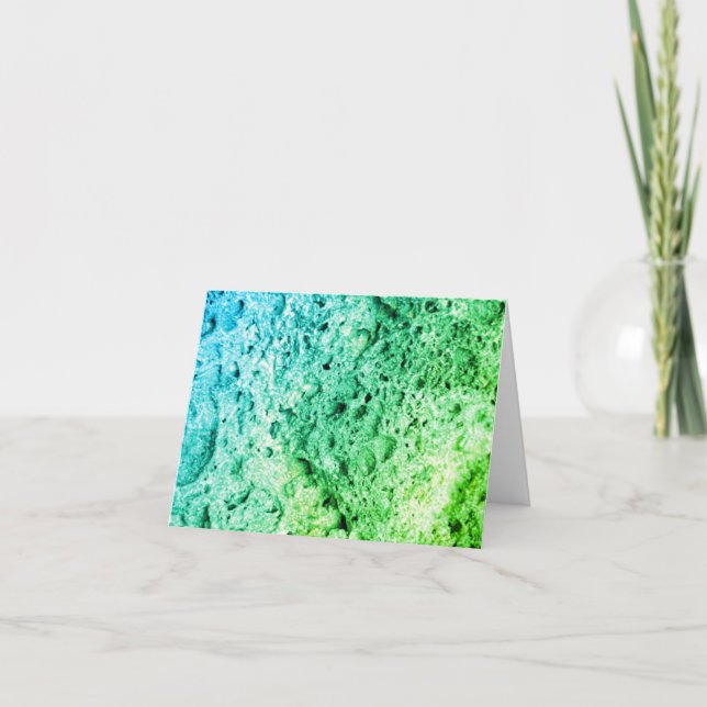 Porous Stone |  Greenleaf Filter |  Note Card (Front)