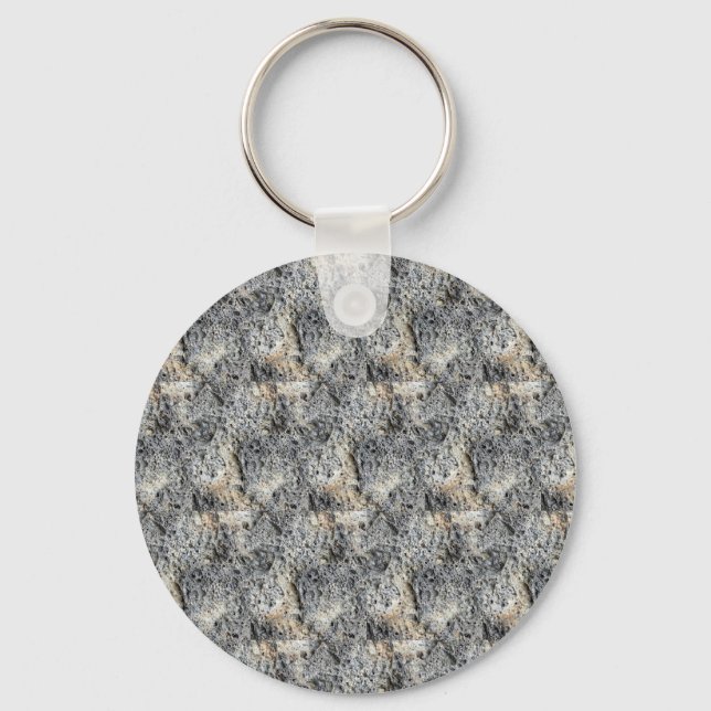 Porous Stone | Tilled Pattern | Keychain (Front)