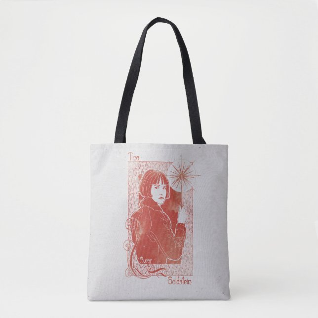 PORPENTINA GOLDSTEIN™ Illustration Tote Bag (Front)