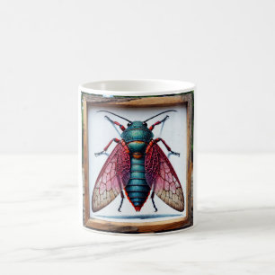 Porphyrochroa insect 310724IREF209 - Watercolor Coffee Mug
