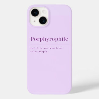 Porphyrophile: Lavender iPhone Case 