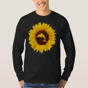 Porpoise  For Women Men Fish Marine Sunflower T-Shirt