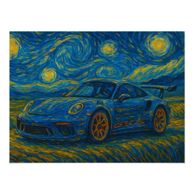 Porsche 911 GT3 RS  Poster (Front)