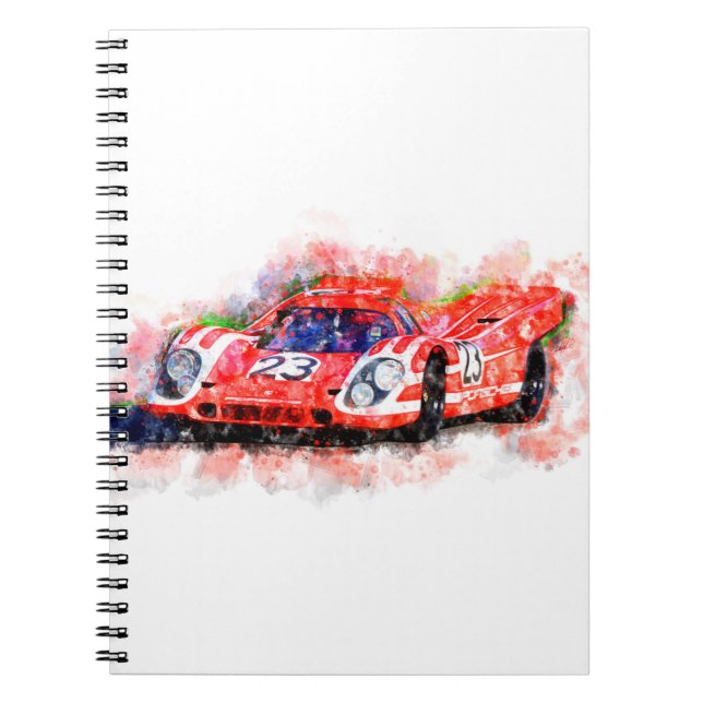 Porsche 917 Salzburg Notebook (Front)