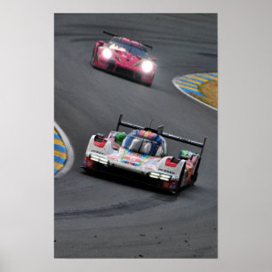 Porsche 963 no5 24 Hours of Le Mans 2023 Poster