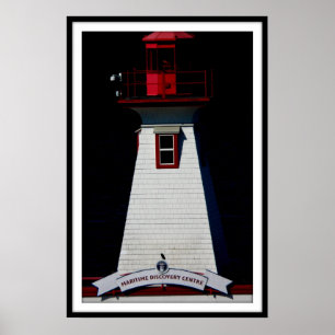 PORT ALBERNI  lighthouse poster