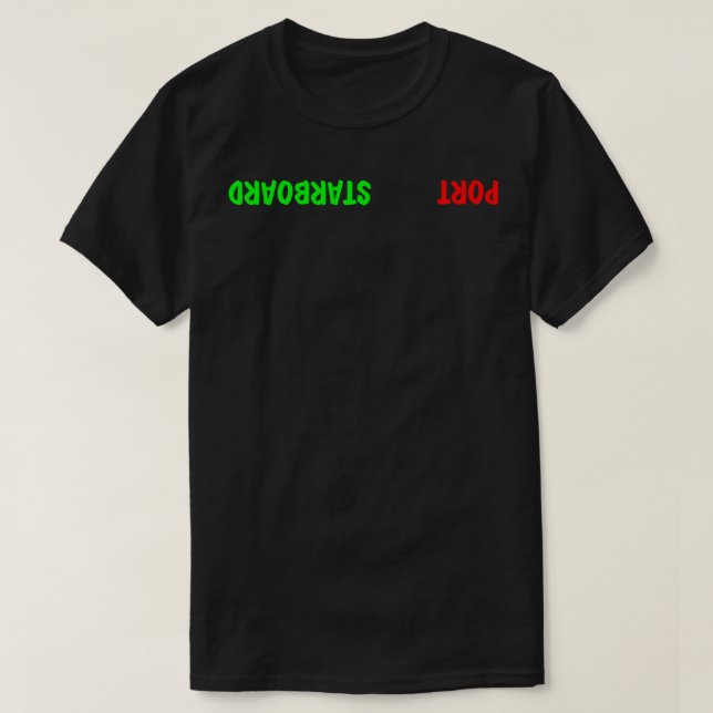Port and Starboard T-Shirt (Design Front)