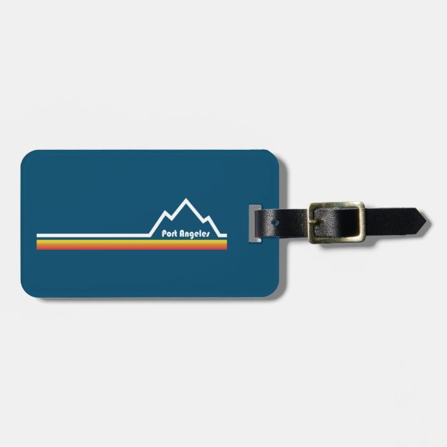 Port Angeles Washington Luggage Tag (Front Horizontal)